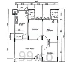 Blk 824 Woodlands Street 81 (Woodlands), HDB 4 Rooms #584803411